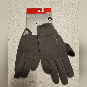 Spyder stretch fleece gloves NWT